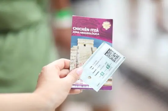  Chichen Itza Tickets for entrance to the Archaeological Site