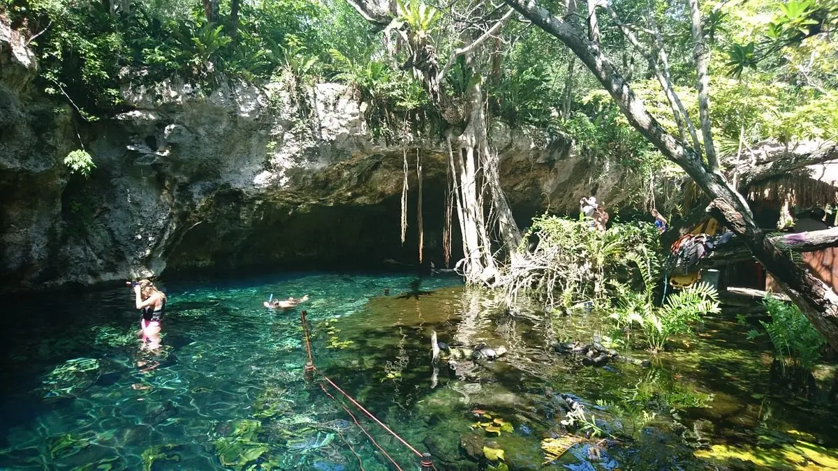 Gran Cenote in Tulum, Riviera Maya, Mexico 