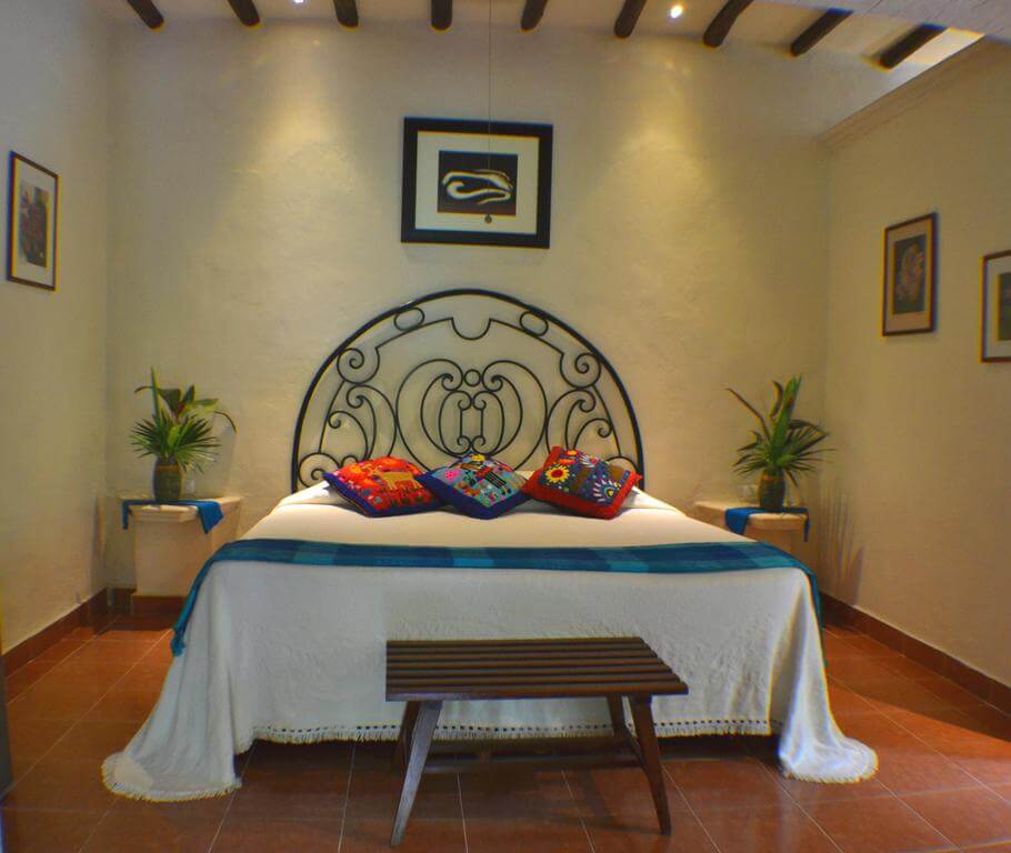 hacienda chichen itza hotel bedroom