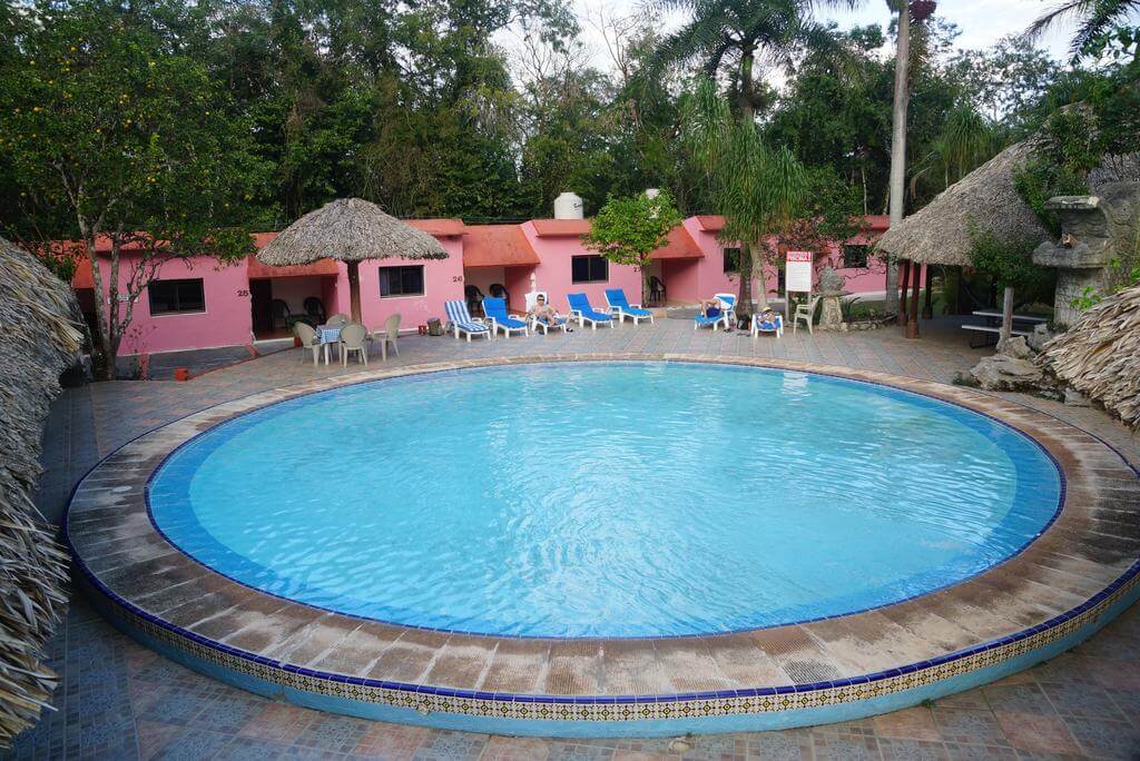 pool at hotel doralba chichen itza