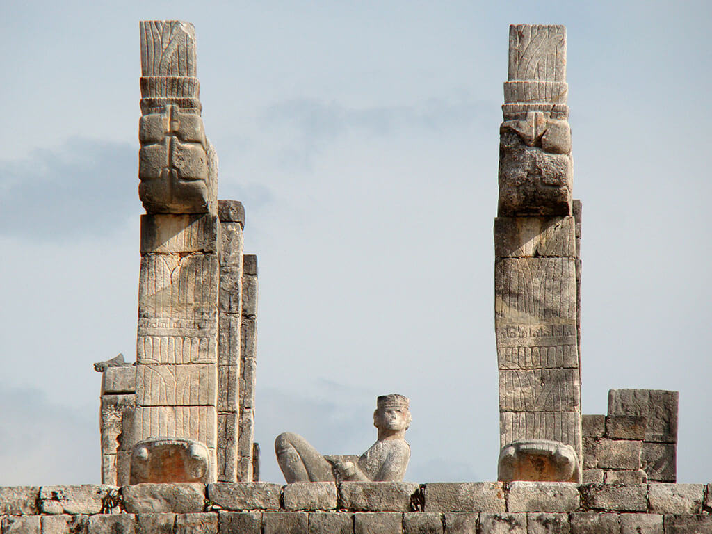 Le tombeau de Chac Mool