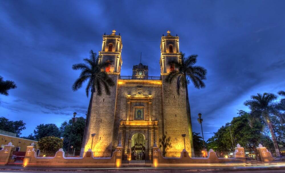 Catedral de San Servacio Valladolid Yucatan